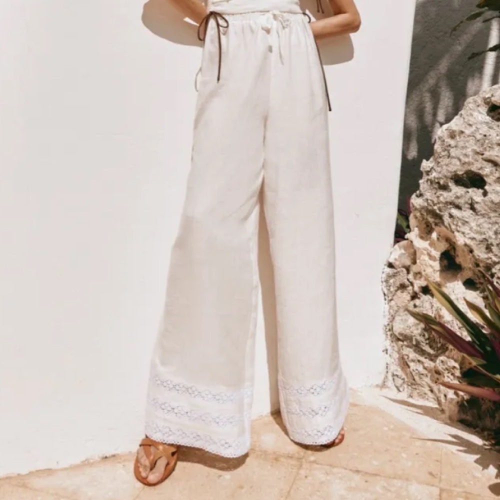 Camilla Linen Pants VRG GRL